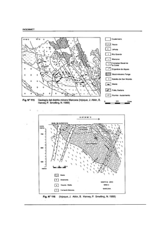 Yacimiento tipo skarn del Peru