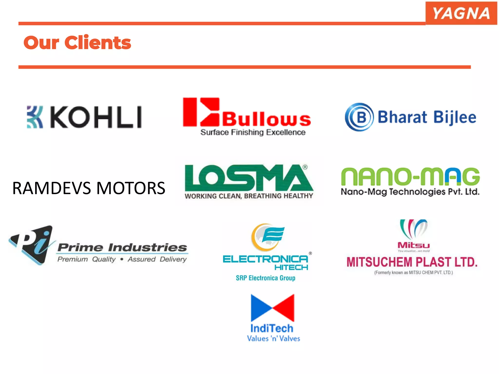 Our Clients
RAMDEVS MOTORS
 
