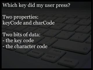 Yahoo presentation: JavaScript Events