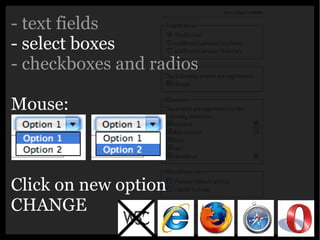 Yahoo presentation: JavaScript Events