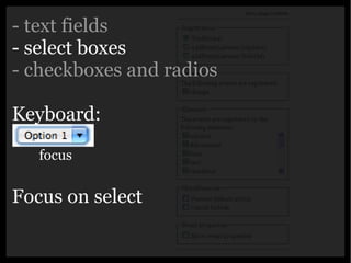 Yahoo presentation: JavaScript Events