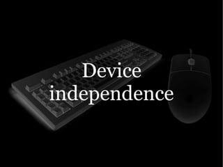 Yahoo presentation: JavaScript Events