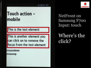 Yahoo presentation: JavaScript Events