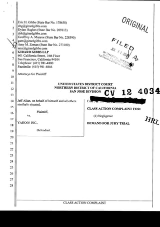 I   Eric H. Gibbs(State No. 173653)
                            Bar
                                                      ...