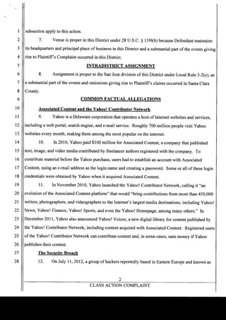 I   subsectionapply to this action.

 2               7.     Venue is proper in this District under 28 U.S.C. $ 1391(b)bec...