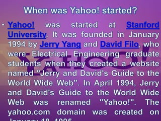 Yahoo Powerpoint | PPTX