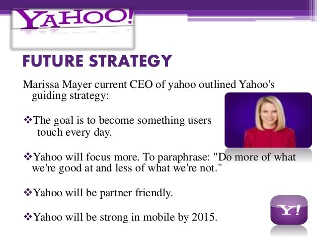 Yahoo swot analysis