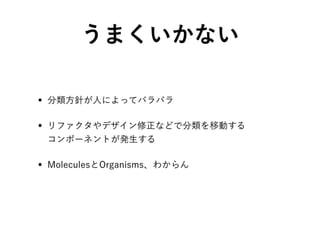 コンポーネントの分割に関する考察