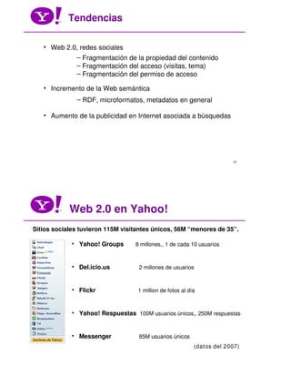 Yahoo | Búsquedas: su uso para diseñar un mejor sitio