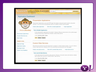 Yahoo! Türkiye ve Yahoo Developer Network