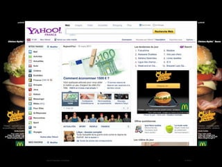 Le « video wall » - spécifications : http://en.adspecs.maktoob.com/frontpage/videowall