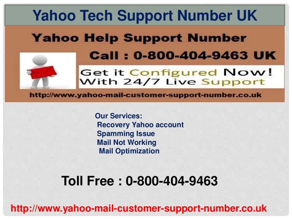 Yahoo Tech Support Phone Number 08004049463 UK