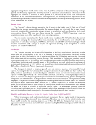 1999 Financial Section