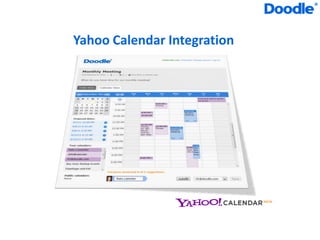 Yahoo Calendar Integration  