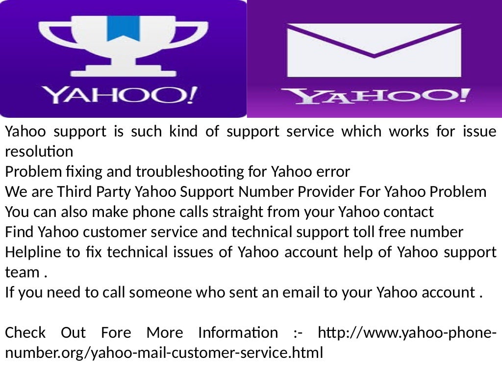 Yahoo Customer Service 1 844 666 2840 Yahoo Phone Number