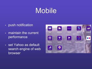 Yahoo digital strategy | PPT