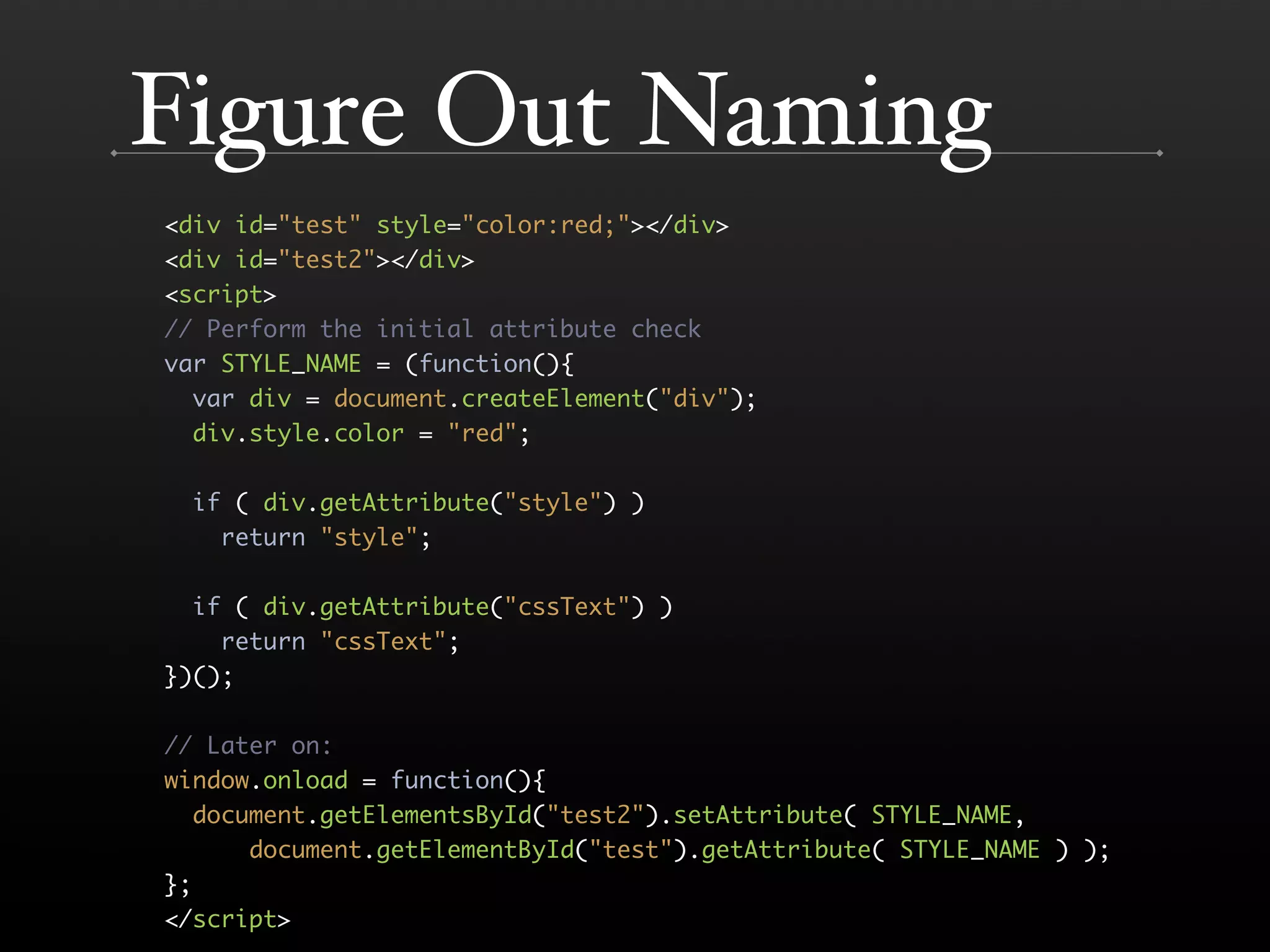 The DOM is a Mess @ Yahoo