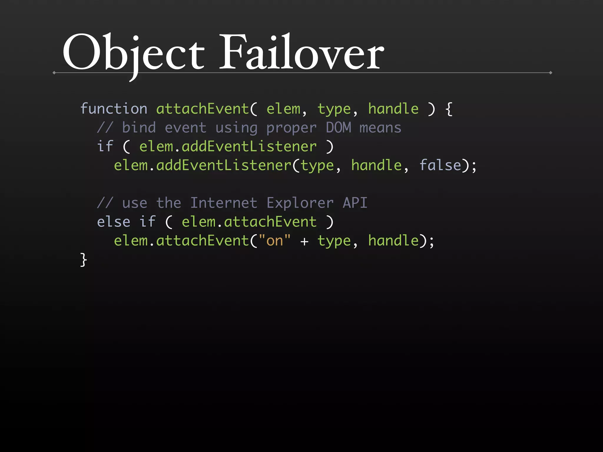 The DOM is a Mess @ Yahoo