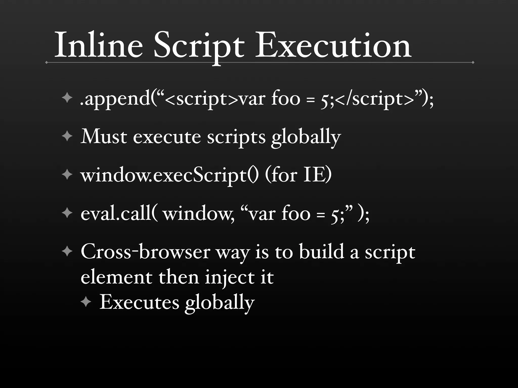 The DOM is a Mess @ Yahoo