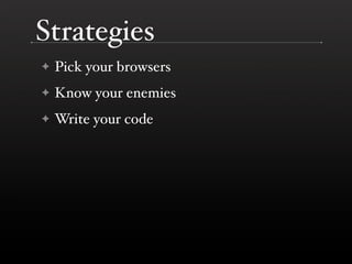 The DOM is a Mess @ Yahoo