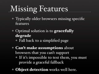 The DOM is a Mess @ Yahoo