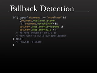 The DOM is a Mess @ Yahoo