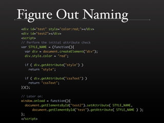 The DOM is a Mess @ Yahoo