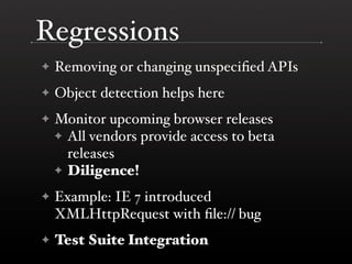 The DOM is a Mess @ Yahoo