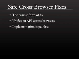 The DOM is a Mess @ Yahoo