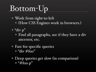 The DOM is a Mess @ Yahoo