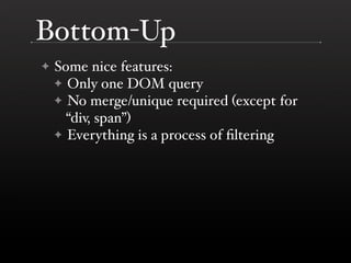 The DOM is a Mess @ Yahoo