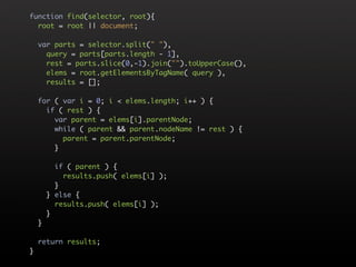 The DOM is a Mess @ Yahoo
