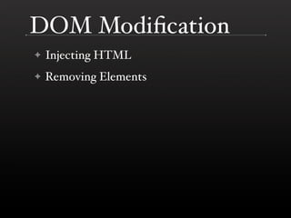 The DOM is a Mess @ Yahoo