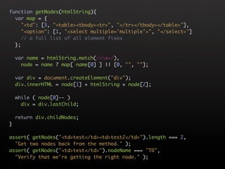 The DOM is a Mess @ Yahoo