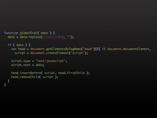 The DOM is a Mess @ Yahoo