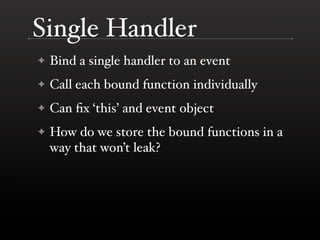 The DOM is a Mess @ Yahoo