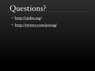 The DOM is a Mess @ Yahoo