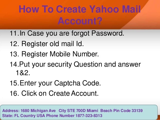 create a yahoo account without mobile number create a yahoo account without mobile number