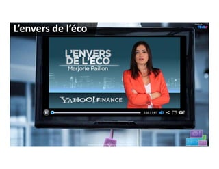 Photo de


L’envers de l’éco




                    Proprietary and Confidential.©2012 All Rights Reserved              13
 