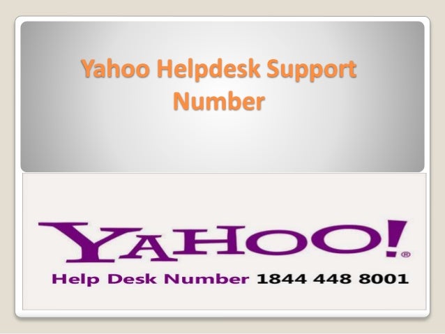 1844 448 8001 Yahoo Help Desk Support Number For Rectify Yahoo Issues