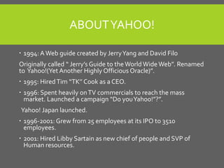 Yahoo Human Resource Management Case | PPTX