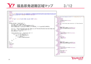 福島原発避難区域マップ   3/12




21
 