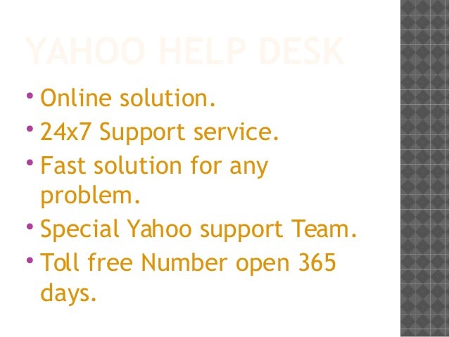 Yahoo Mail Help Number For Customer