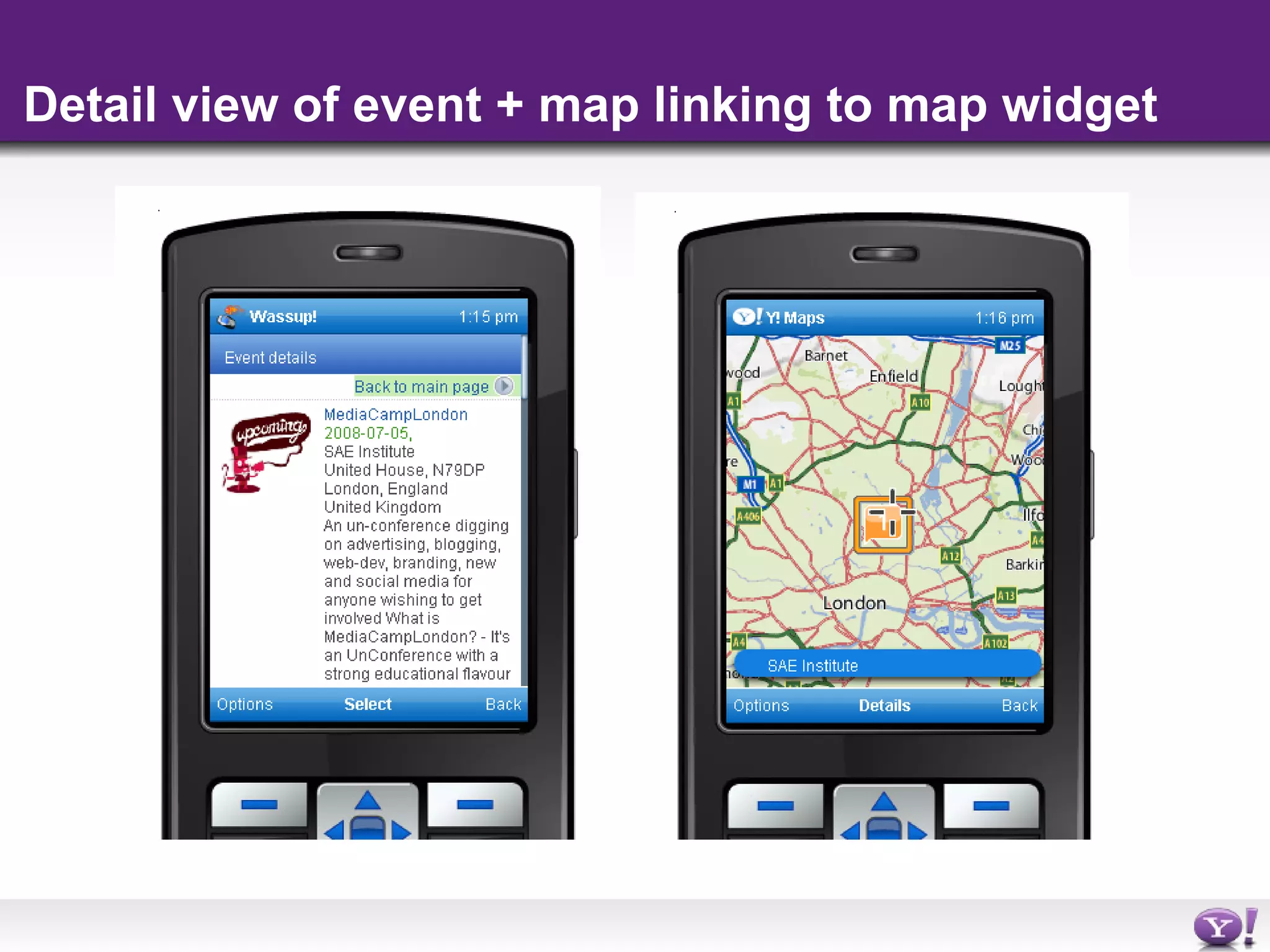 yahoo mobile widgets