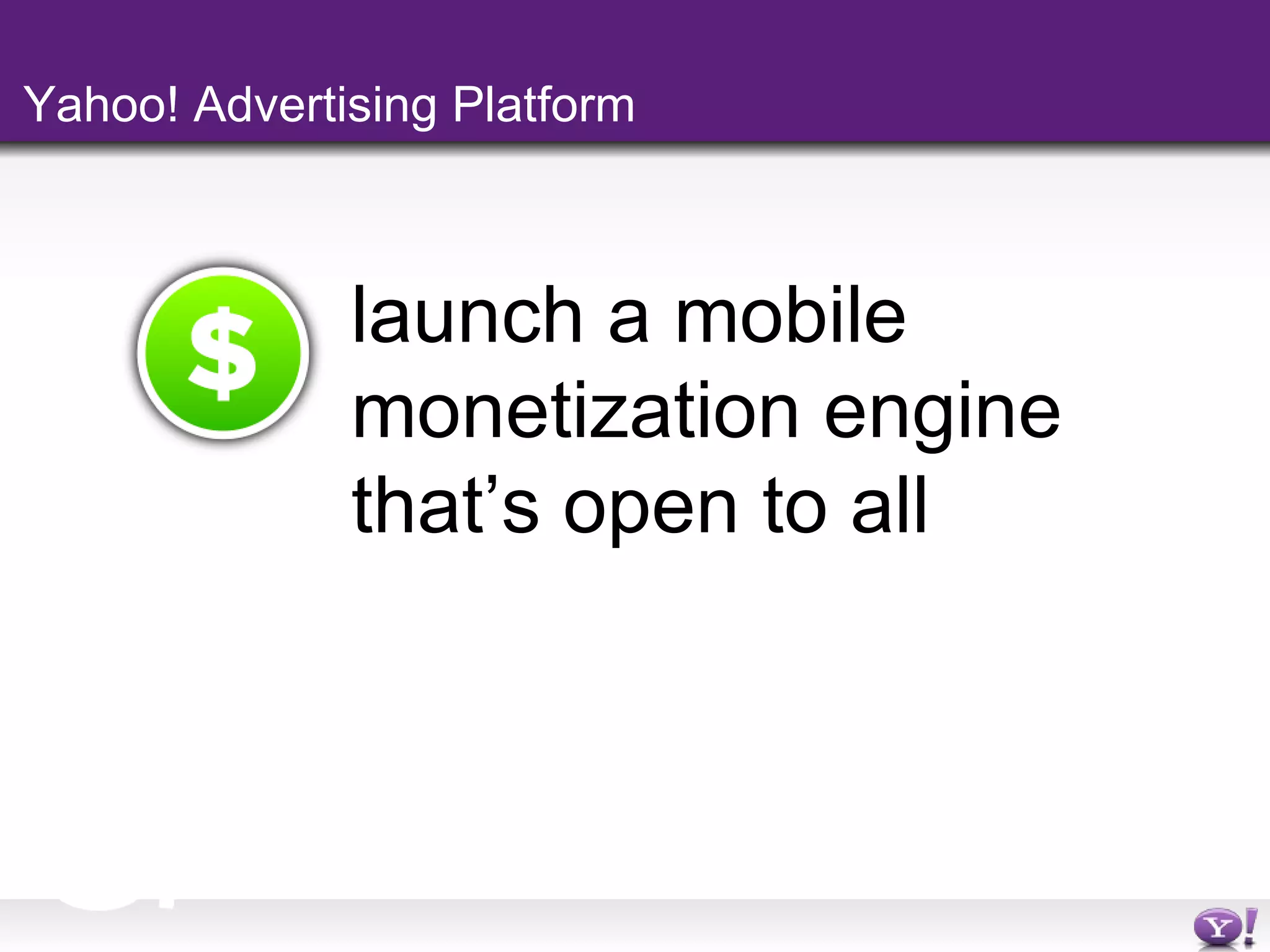 yahoo mobile widgets