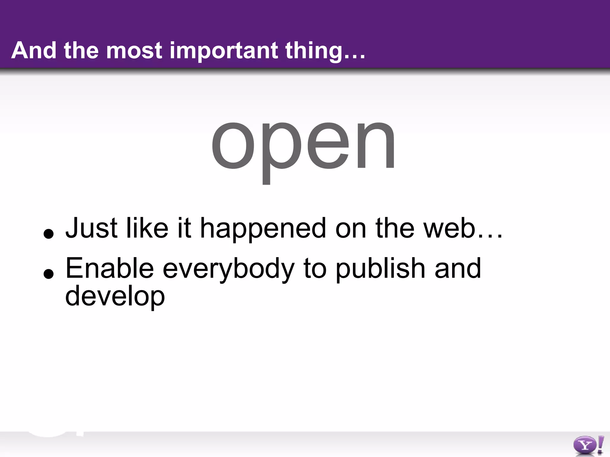 yahoo mobile widgets