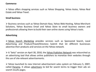 Yahoo ppt | PPTX