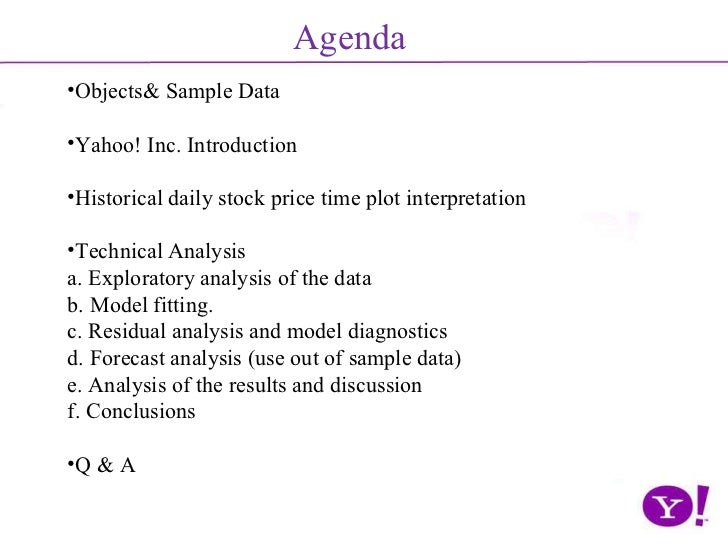 yahoo presentation yahoo stock forecast
