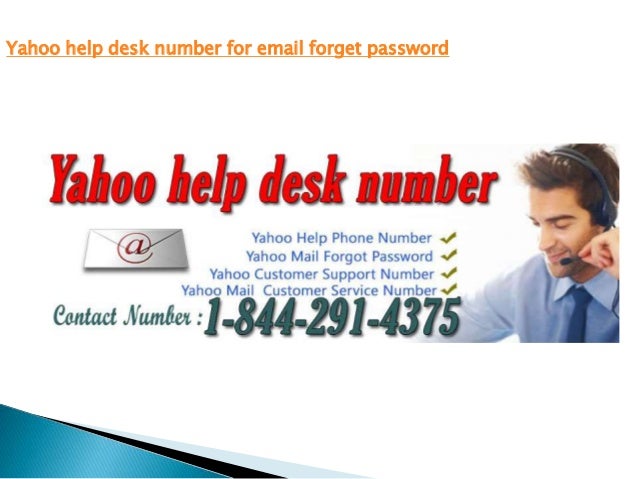 Yahoo Tech Support Number 1 844 291 4375 For Yahoo Issue