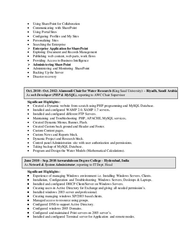 Yahya Resume